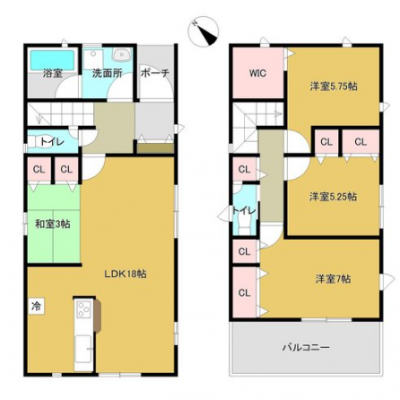 Ԏ}@i3280~A3LDK+SAynʐ109.03uAʐ104.49u