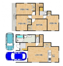 �Ԏ��}�@�i1�����j
���i3480���~�A4LDK�A�y�n�ʐ�102.22�u�A�����ʐ�110.11�u�A
�����ڍׂ̓��A���z�[���܂ł��⍇����������(^^)/