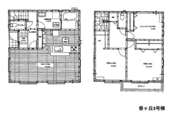 �Ԏ��}�@�i3�����j
���i4580���~�A3LDK�A�y�n�ʐ�73.20�u�A�����ʐ�89.50�u