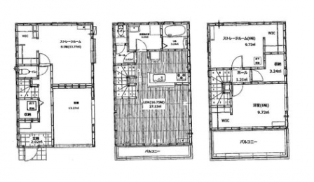 �Ԏ��}�@�i4�����j
���i4380���~�A3LDK�A�y�n�ʐ�69.60�u�A�����ʐ�114.10�u