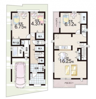 �Ԏ��}�@���i3890���~�A3LDK�A�y�n�ʐ�83.22�u�A�����ʐ�95.51�u