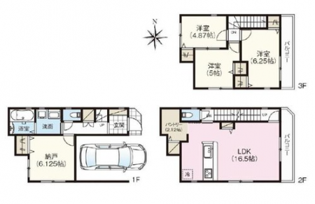 �Ԏ��}�@���i3180���~�A3LDK+�[�ˁA�y�n�ʐ�76.54�u�A�����ʐ�109.85�u